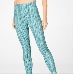 Fabletics sz L Teal Leggings